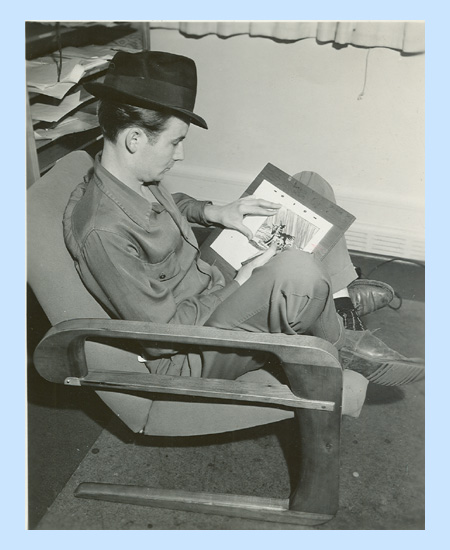 BILL POSING FOR PUBLICITY SHOT